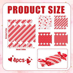 Nouvelles décorations pour la Saint-Valentin, boîtes de bonbons, cadeaux, emballages pour en-cas, fournitures pour fêtes, boîtes à bonbons pour mariage - Product Image 4