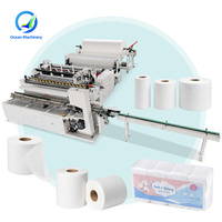 Ligne de production et de conversion automatique de rouleaux de papier toilette OCEAN