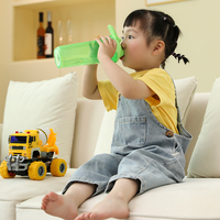 Bouteille à eau en plastique 500ml sans BPA, 500ml, avec filtre, prix bon marché