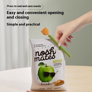 คลิปหนีบปิดผนึกดอกทิวลิปแม่เหล็กสำหรับถุงพลาสติกอาหารกันความชื้นเก็บความเย็นได้อย่างมหัศจรรย์สำหรับใช้ในครัวเรือนของจิปาถะ - Product Image 3