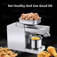 Presse à Huile Automatique à Usage Domestique pour Huile d'Olive et Extraction de Coco par Pression à Froid