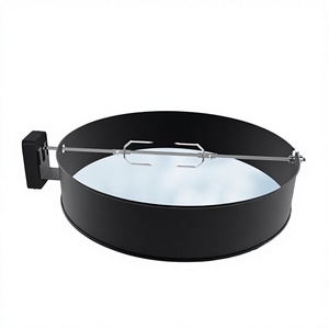 Kit de rôtissoire en acier chromé à piles pour barbecues au charbon et grills à boule – Résistant à la chaleur, facile à nettoyer - Product Image 3