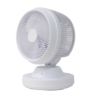 Offre Spéciale Circulateur d'air portatif de ventilateur de table de CC de 8 pouces pour l'espace personnel multifonctionnel de bureau à domicile