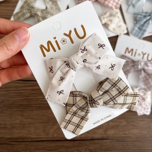 Jepit Rambut Anak Perempuan Korea Warna Pink Manis Model Pita Bunga Aksesoris Rambut - Product Image 5