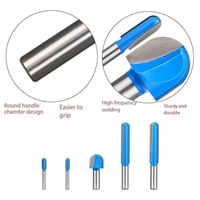 Fraise en spirale à deux dents en carbure de tungstène massif, revêtement Nano Brillant de qualité industrielle, pour fraisage CNC haute vitesse du bois, OEM HRC65