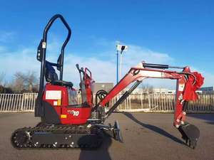 Mini-excavatrice d'occasion YANMAR ViO10 1 tonne du Japon, petite pelle sur chenilles, excavatrice de terre, mini-excavatrice remise à neuf - Product Image 2