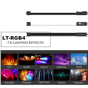 Yidoblo 20w 320pcs 2ft tubo de luz led RGB 5500k para cinematografía cineasta de vídeo de luz led bola de la cabeza incluido - Product Image 2