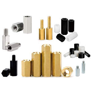 SMT StandOff Noir Argent Or Métal Entretoises En Acier Inoxydable Entretoise En Laiton pour PCB - Product Image 1