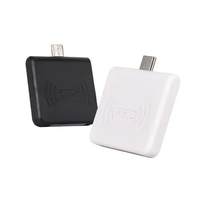 Lector RFID portátil sin contacto de 13,56 Mhz ISO14443A Lector NFC externo Android