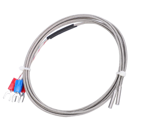 Problema de temperatura de termopar K/línea de sensores 3*15mm 1000mm, longitud personalizada, adecuada para impresora 3D - Product Image 3