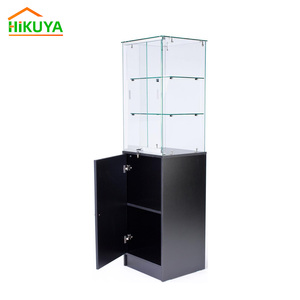 HiKUYA Vitrina de Vidrio Moderna Independiente Personalizada al por Mayor para Tiendas de Cigarrillos, Joyería y Mostradores - Product Image 6