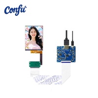 Écran LCD IPS CONFU 5 pouces 768*1024, panneau portable pour Raspberry Pi Jetson Nano, carte de commande AD, moniteur médical MIPI 650 Nits