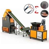 Machine de granulation automatique de fil de cuivre, machine de granulation de déchets de fil de cuivre, machine de recyclage de câbles en cuivre usagés