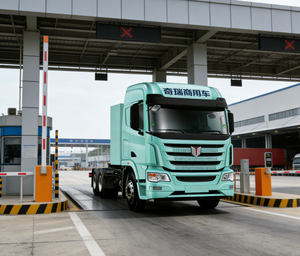 Économe en énergie et rentable, le camion électrique professionnel est conçu pour la logistique. Le camion tracteur électrique 6X4. - Product Image 6