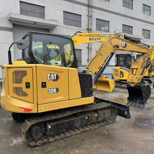 รถขุด CAT306E มือสอง-รถขุดตีนตะขาบไฮดรอลิก306E ของหนอนผีเสื้อของแท้สภาพดีชั่วโมงต่ำ - Product Image 1