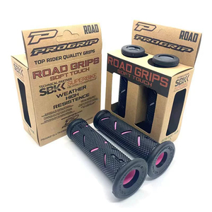 Poignées de guidon de moto universelles de 7/8 pouces, poignées d'accélérateur en caoutchouc antidérapantes pour la modification des vélos électriques Niu Segway - Product Image 5