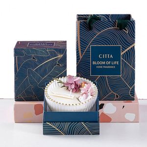 Aromatherapy <b>Candles</b> for Home, Scented <b>Soy</b> Wax <b>Candles</b> With Floral Zen Tea Scents/ - Product Image 3