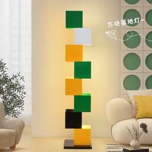 Cojín decorativo moderno de terciopelo geométrico con patrón a cuadros en blanco y negro, estilo nórdico, para sofá. - Product Image 4