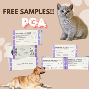 Suturas Quirúrgicas Veterinarias Recubiertas de PGA/PDO/seda/nailon/catgut/PGLA/<span class=keywords><strong>PDS</strong></span>, Suturas de Dioxanona - Product Image 4