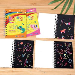 Aprende a Dibujar Animales: Juguete Independiente para Jóvenes Artistas, Increíble Kit de Dibujo y Rascado con 24 Estilos de Arcoíris - Product Image 2