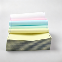 Papel Continuo Sin Carbón Multicapa de la Marca Zero Card, de 1 a 6 Capas, en Varios Colores, para Facturas, Facturas Fiscales y Formularios de Oficina