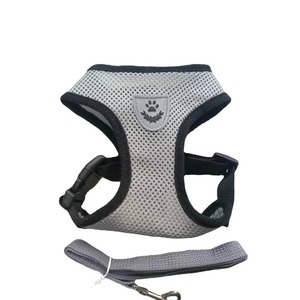 Kalung Tali Anjing Teddy Bomei Graceful Pet Ramah Lingkungan dari Poliester Sandwich Mesh dengan Pola Solid untuk Ras Kecil yang Modis - Product Image 5