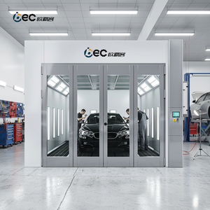 Cabine de <span class=keywords><strong>peinture</strong></span> automobile à chauffage électrique OBEC, système d'évacuation de filtration écologique pour atelier de réparation de <span class=keywords><strong>carrosserie</strong></span> - Product Image 2
