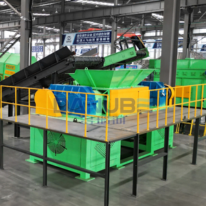 Vente directe d'usine Broyeur et concasseurs pour bois, papier carton, ferraille Double arbre Broyeur - Product Image 4