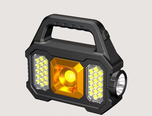 Lampe de camping solaire COB LED en promotion, rechargeable par USB, corps en ABS, indice IP65, lumière du jour 6000K, certifiée CE pour tente et utilisation d'urgence - Product Image 3