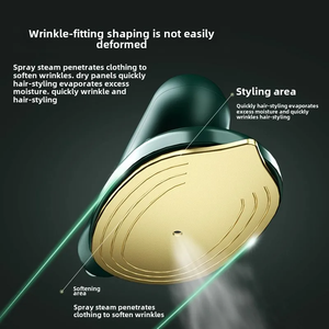Plancha Eléctrica Portátil Mini, Plancha de Vapor Micro Ligera, Plancha Eléctrica Multifunción 2 en 1 para el Hogar - Product Image 6