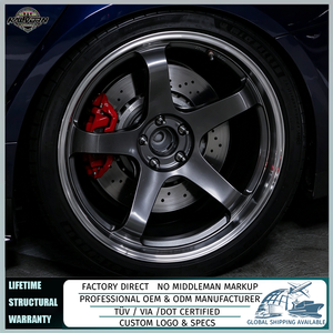 ล้อแม็กซ์ <span class=keywords><strong>Yokohama</strong></span> <span class=keywords><strong>ADVAN</strong></span> GT Custom Forged ขอบ 19x9.5 5x114.3 สำหรับ Honda Civic Type R FL5 FK8 Integra Type S Acura TLX NSXII - Product Image 1