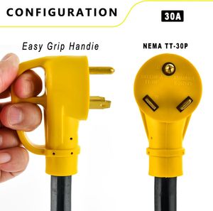 Máy phát điện chuyển đổi chuyển đổi <span class=keywords><strong>Adapter</strong></span> dây TT-30P Nam để L14-30R nữ, 30 AMP <span class=keywords><strong>3</strong></span> <span class=keywords><strong>prong</strong></span> để 4 <span class=keywords><strong>prong</strong></span> cắm <span class=keywords><strong>Adapter</strong></span> - Product Image 6
