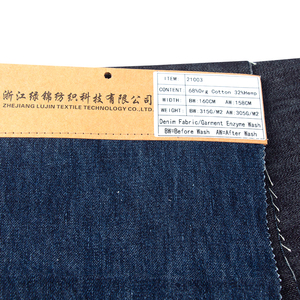 21003- مصنع صديق للبيئة بسعر الجملة قماش دينم من القطن العضوي القابل للتنقل مع انسيابية مع انخفاض السعر - Product Image 6