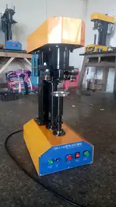 Semi Automatic Electric Cap Sealing Machine Round Plastic Glass Bottle Cans Jar Screwing Capping Machine