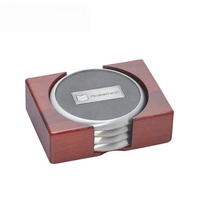 Offre Spéciale luxe rose bois finition en bois coaster titulaire