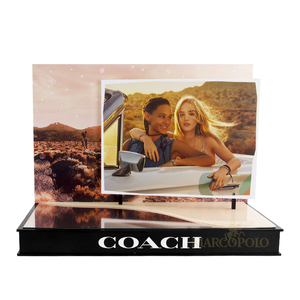 Tùy chỉnh thiết kế vẻ đẹp mỹ phẩm hiển thị đứng nước hoa hiển thị Countertop <span class=keywords><strong>Acrylic</strong></span> chăm sóc da trang điểm hiển thị giá - Product Image 2