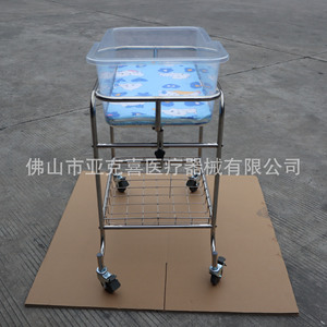 Cuna Móvil e Inclinable para Bebé Yakesi con Frenos, Cuna para Hospital, Especial para Hospital, Anti-Vuelco - Product Image 2