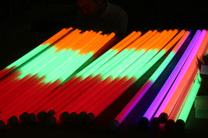 DC 12V/24V 4ft 18WIP65防水t8LEDチューブライトレッドイエローブルーグリーンRGBt8LEDチューブ - Product Image 5