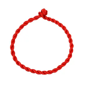 Pulsera de la suagiroja regolabile avvolgere mano Kabbalah braccialetto rosso stringa fai da te fortunato bijoux protezione promozione gioielli