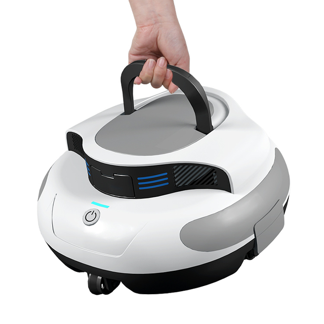 Self-Docking Double Motor 3H Fast Charge Cordless Pool Robot Automatic Pool Cleaner for Swimming Pool