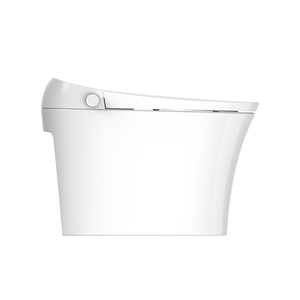 WC intelligent monobloc de luxe TA-X570ZD en céramique blanche avec réservoir intégré et bidet automatique pour projets - Product Image 4