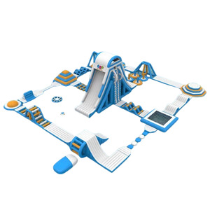 Inflable inspirado en el lago para juegos acuáticos <span class=keywords><strong>Aqua</strong></span> Park Parque acuático inflable divertido y duradero - Product Image 4