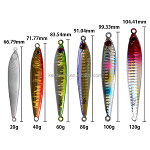 고 중력 20g ~ 120g 텅스텐 메탈 지그 루어 빠른 침몰 바다 낚시 무게 미끼 강 낚시 - Product Image 6