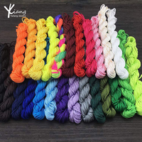 1mm/20m ligne de jade fil rouge bijoux à bricoler soi-même noeud chinois perles fil résultats nylon pantoufles sac cordon chaîne bricolage pantoufles sac
