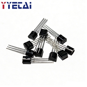 50pcs 2N2222 2907 3904 3906 4401 4403 5401 6517 5551 7000 S8050 SS8550 9011 9012 9013 9014 9015 9018 TO-92 Transistor <span class=keywords><strong>Triodo</strong></span> - Product Image 1