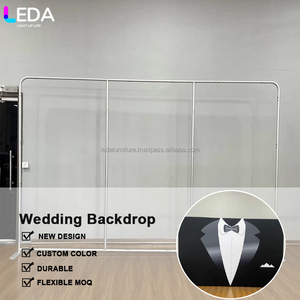 LEDA Factory Price Support de cadre en alliage d'aluminium Design moderne pour la décoration de mariages, anniversaires et événements. - Product Image 2