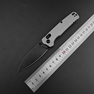 Navaja Plegable BEL AIR 6105 para Camping, Supervivencia y Rescate, Acero D2, Mango de Aleación de Aluminio T6, para Caza al Aire Libre, EDC, Portátil, DIY, OEM - Product Image 6