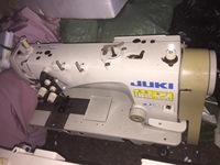 Machine à coudre industrielle à point noué à 2 aiguilles semi-secques Juki LH-3528A d'occasion