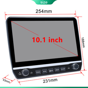 10.1 inch Android đài phát thanh xe Android 13 hỗ trợ 4 gam mạng Wifi GPS 8 core CPU không dây Carplay Android Auto Stereo Navigation - Product Image 2