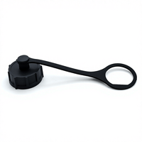 Cache-prise USB étanche COMTON IP67 réutilisable en nylon, anti-poussière, anti-rouille, noir, certifié RoHS pour appareils électroniques